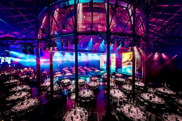 Catered event at the Roundhouse