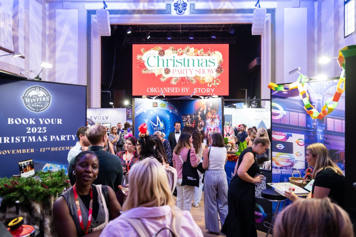 London Christmas Party Show Floor