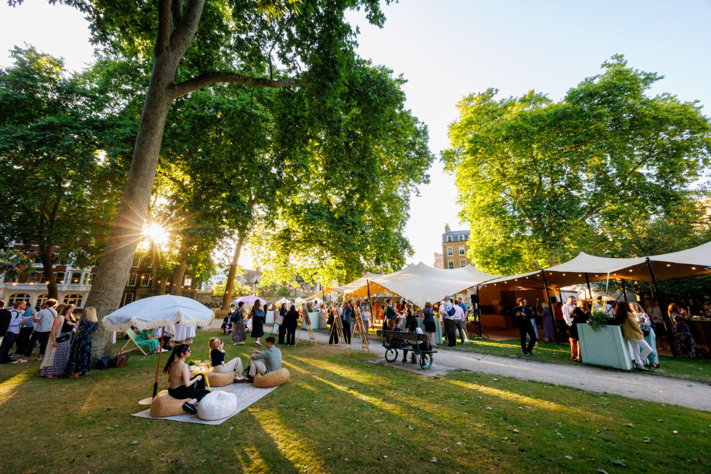 Charterhouse Square summer party venue