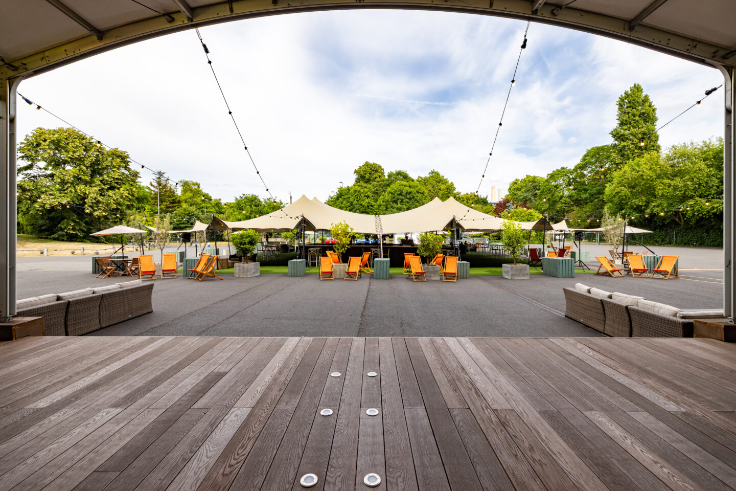 Evolution London garden party