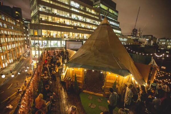 Queen of Hoxton rooftop venue